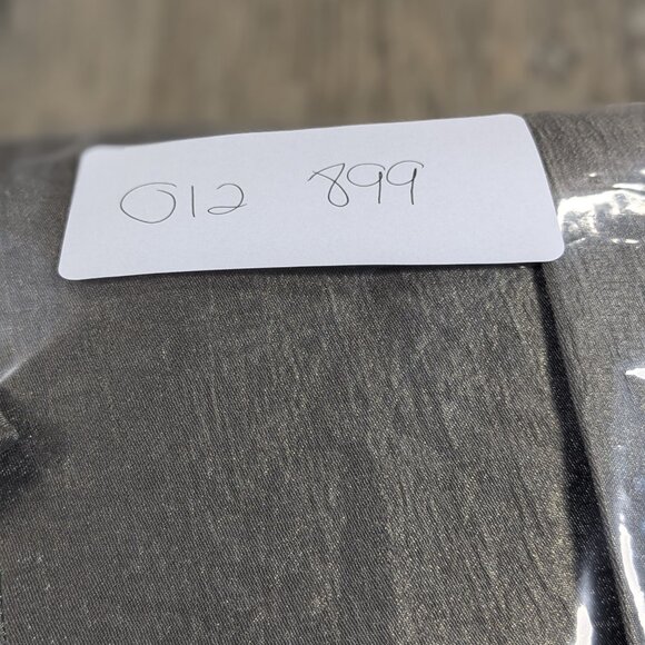 Adrianna Papell Evening Blazer Jacket Womens 14 Beige Pleated Neckline 3/4 Slv - Picture 9 of 9